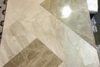 Камин из мрамора Имперадор Лайт, Дайна Реале и Крема Нова
